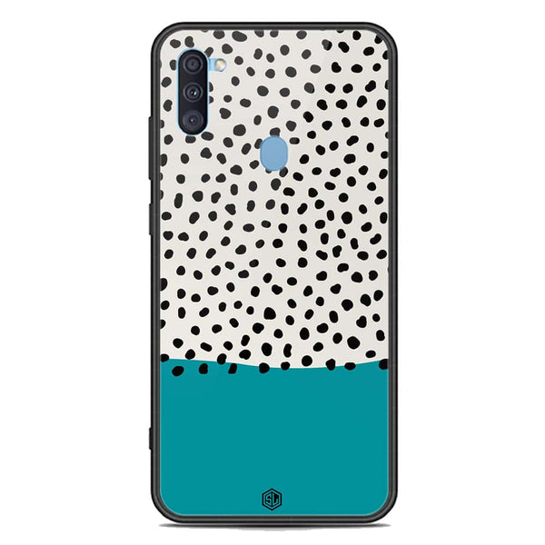 Polka Dots Series Soft Phone Case - Premium Glass Case - Samsung Galaxy A11