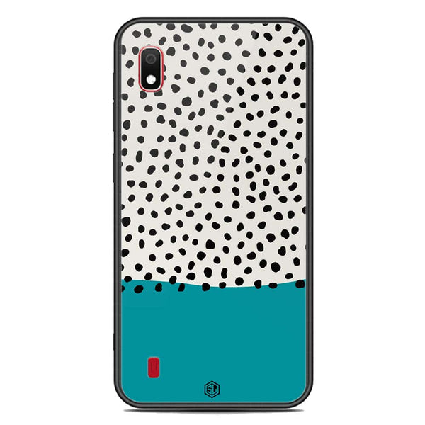 Polka Dots Series Soft Phone Case - Premium Glass Case - Samsung Galaxy A10