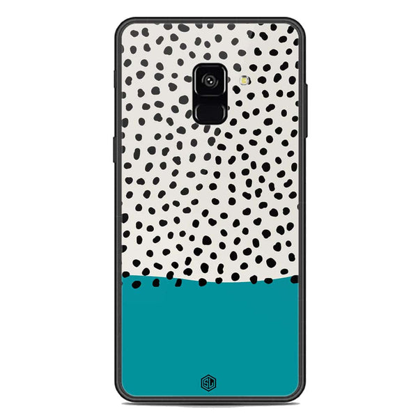 Polka Dots Series Soft Phone Case - Premium Glass Case - Samsung Galaxy A8 2018