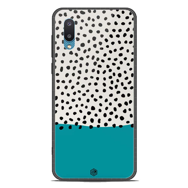 Polka Dots Series Soft Phone Case - Premium Glass Case - Samsung Galaxy A02