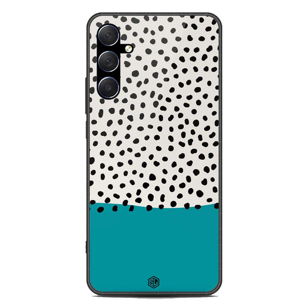 Polka Dots Series Soft Phone Case - Premium Glass Case - Samsung Galaxy M54