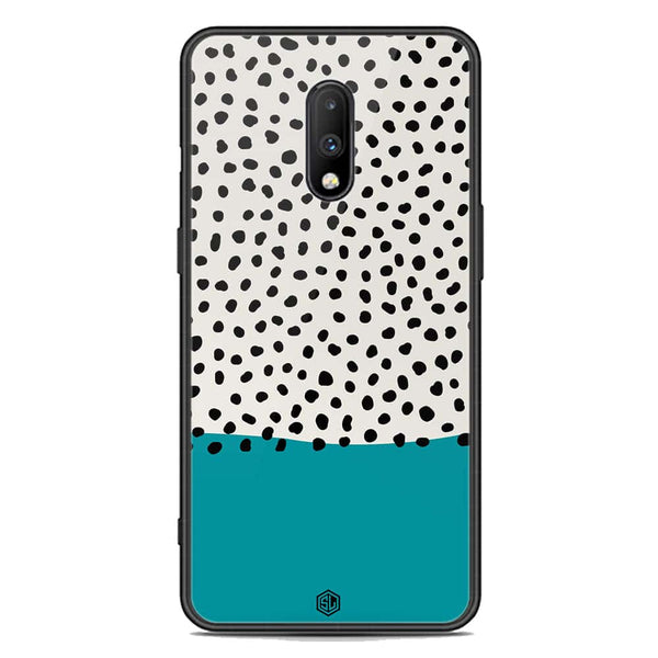 Polka Dots Series Soft Phone Case - Premium Glass Case - OnePlus 7