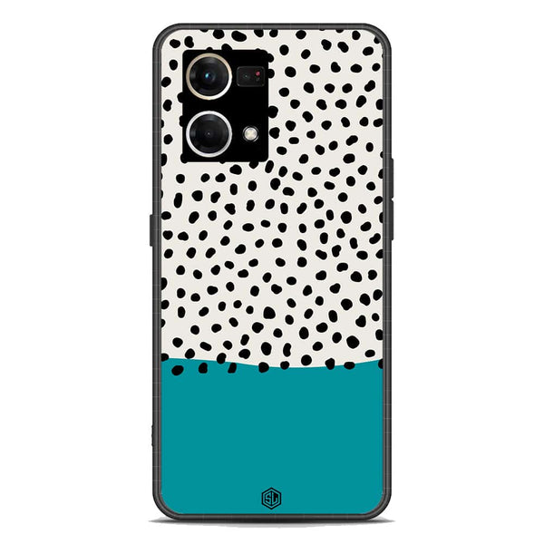 Polka Dots Series Soft Phone Case - Premium Glass Case - Oppo Reno 7 4G