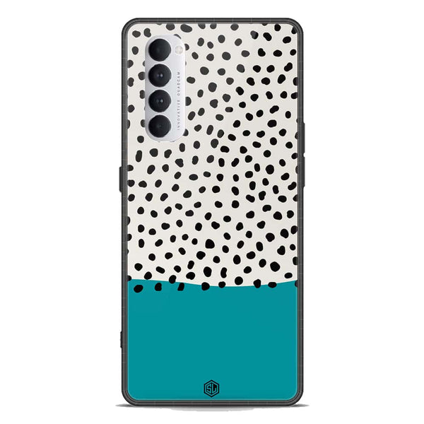 Polka Dots Series Soft Phone Case - Premium Glass Case - Oppo Reno 4 Pro 5G