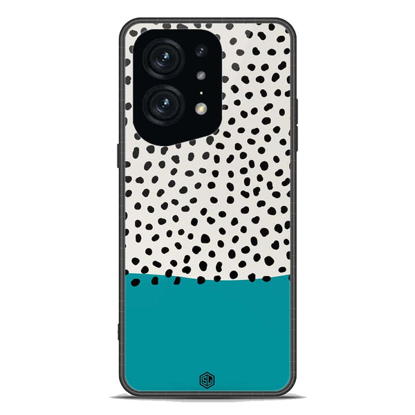Polka Dots Series Soft Phone Case - Premium Glass Case - Oppo Find X5 Pro