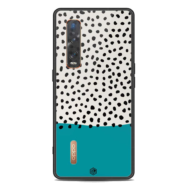 Polka Dots Series Soft Phone Case - Premium Glass Case - Oppo Find X2 Pro