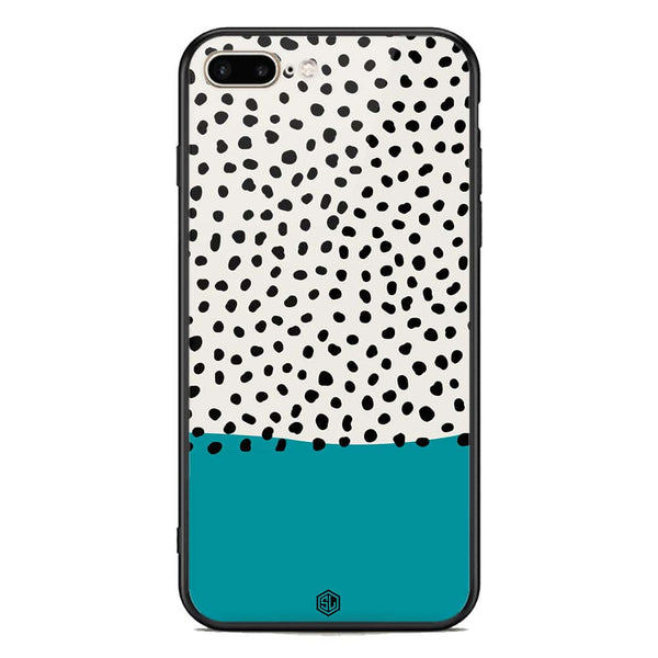 Polka Dots Series Soft Phone Case - Premium Glass Case - iPhone 8 Plus / 7 Plus