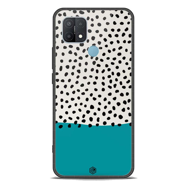 Polka Dots Series Soft Phone Case - Premium Glass Case - Oppo A15