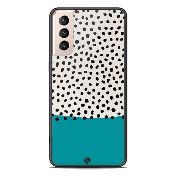 Polka Dots Series Soft Phone Case - Premium Glass Case - Samsung Galaxy S21 FE 5G
