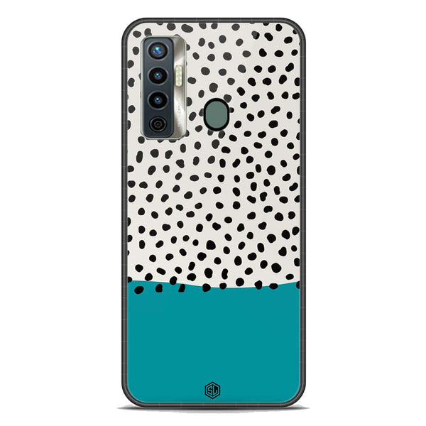 Polka Dots Series Soft Phone Case - Premium Glass Case - Tecno Camon 17