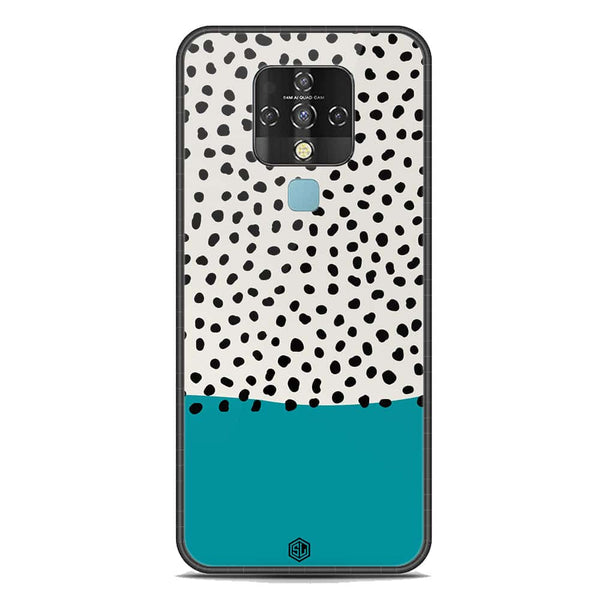 Polka Dots Series Soft Phone Case - Premium Glass Case - Tecno Camon 16