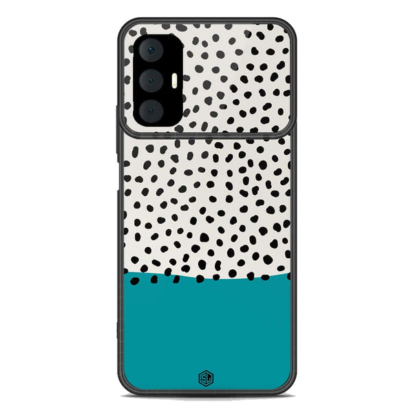 Polka Dots Series Soft Phone Case - Premium Glass Case - Tecno Spark 8 Pro