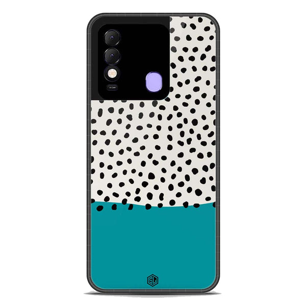 Polka Dots Series Soft Phone Case - Premium Glass Case - Tecno Spark 8