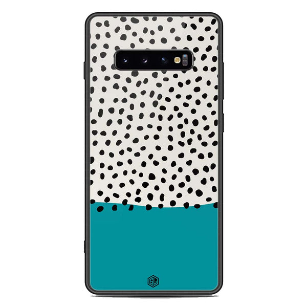 Polka Dots Series Soft Phone Case - Premium Glass Case - Samsung Galaxy S10 Plus