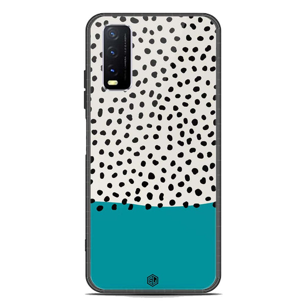 Polka Dots Series Soft Phone Case - Premium Glass Case - Vivo Y12a