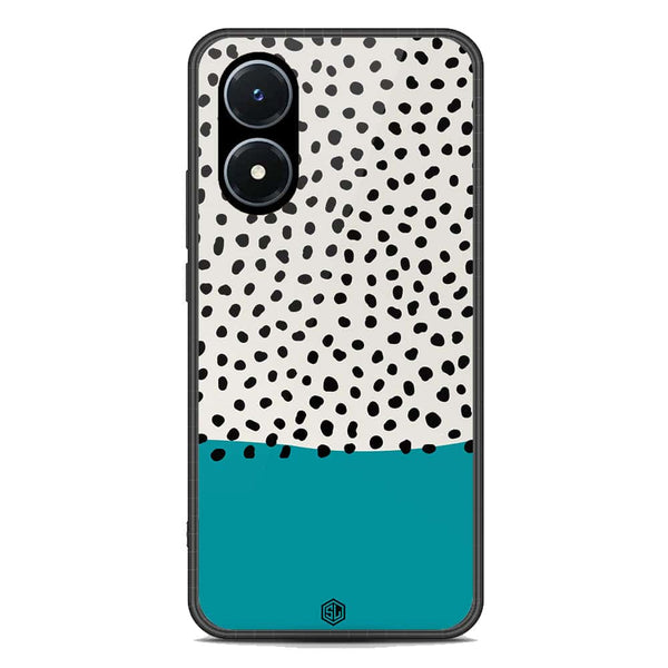 Polka Dots Series Soft Phone Case - Premium Glass Case - Vivo Y02s