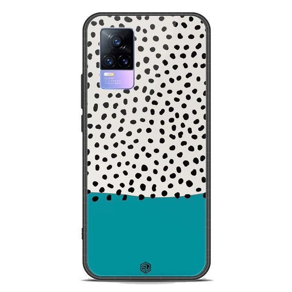 Polka Dots Series Soft Phone Case - Premium Glass Case - Vivo V21e