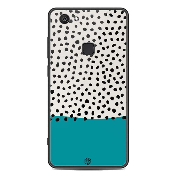 Polka Dots Series Soft Phone Case - Premium Glass Case - Vivo V7