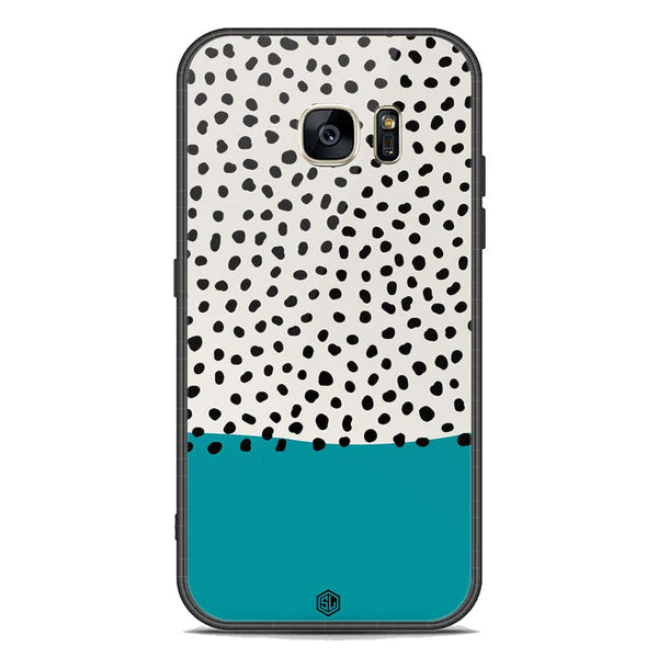 Polka Dots Series Soft Phone Case - Premium Glass Case - Samsung Galaxy S7