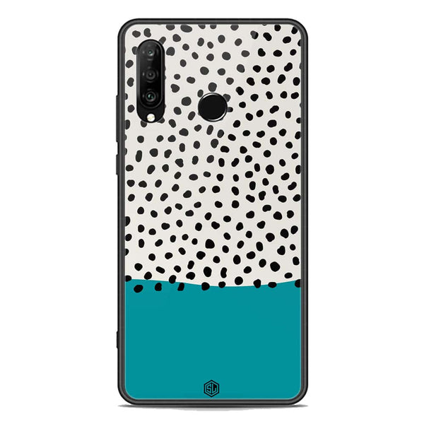 Polka Dots Series Soft Phone Case - Premium Glass Case - Huawei P30 lite