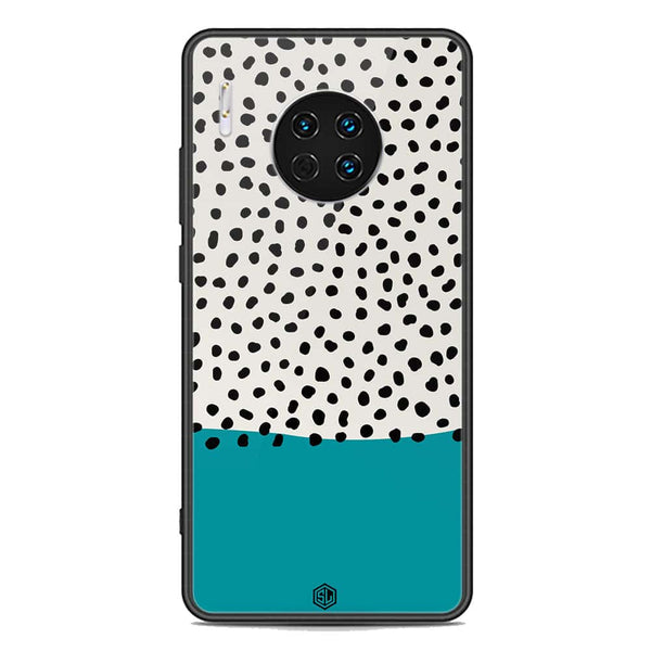 Polka Dots Series Soft Phone Case - Premium Glass Case - Huawei Mate 30