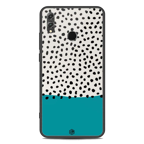 Polka Dots Series Soft Phone Case - Premium Glass Case - Huawei Honor 8X