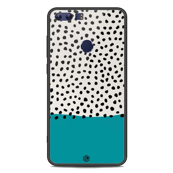 Polka Dots Series Soft Phone Case - Premium Glass Case - Huawei Honor 8