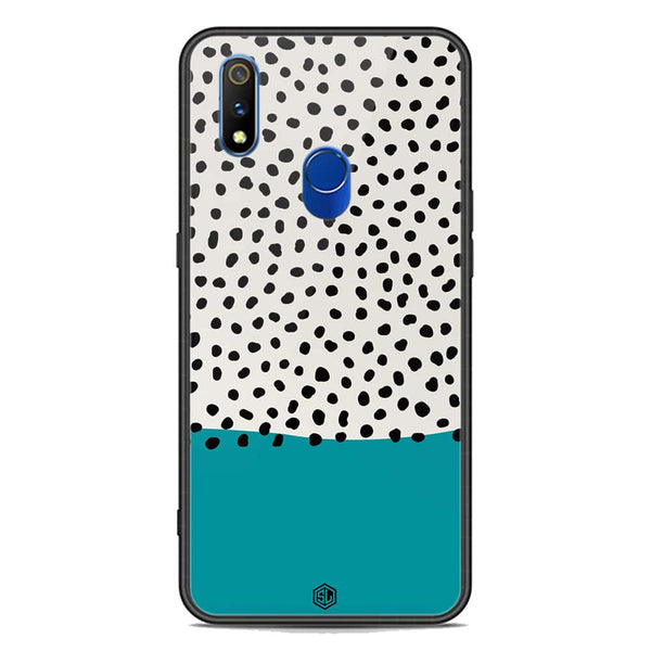 Polka Dots Series Soft Phone Case - Premium Glass Case - Realme 3 Pro