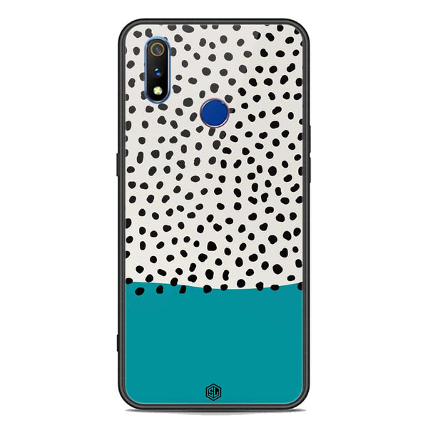 Polka Dots Series Soft Phone Case - Premium Glass Case - Realme 3