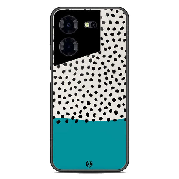 Polka Dots Series Soft Phone Case - Premium Glass Case - Tecno Pova 5 Pro