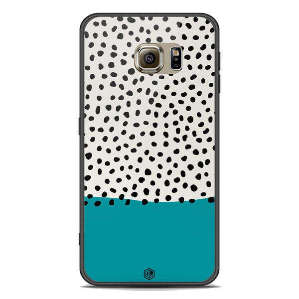 Polka Dots Series Soft Phone Case - Acrylic Glass Case - Samsung Galaxy S6