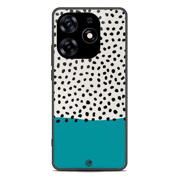 Polka Dots Series Soft Phone Case - Metal Case - Tecno Spark 10 Pro