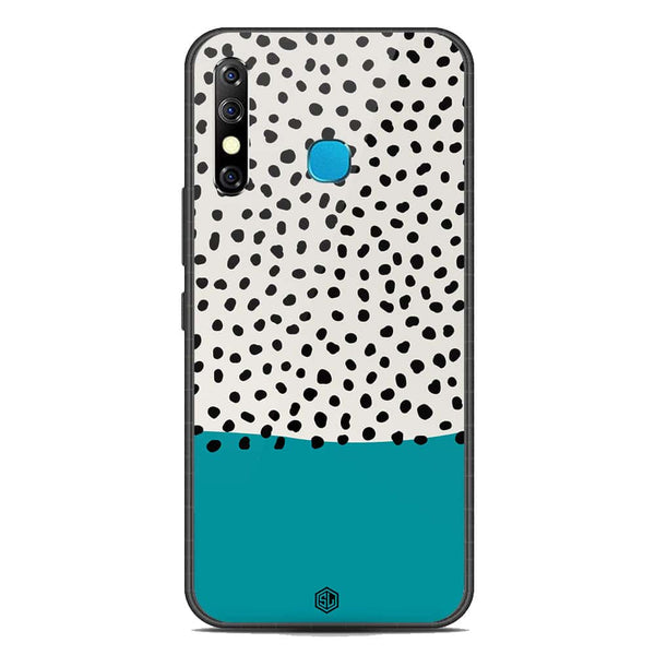 Polka Dots Series Soft Phone Case - Premium Glass Case - Infinix Hot 8