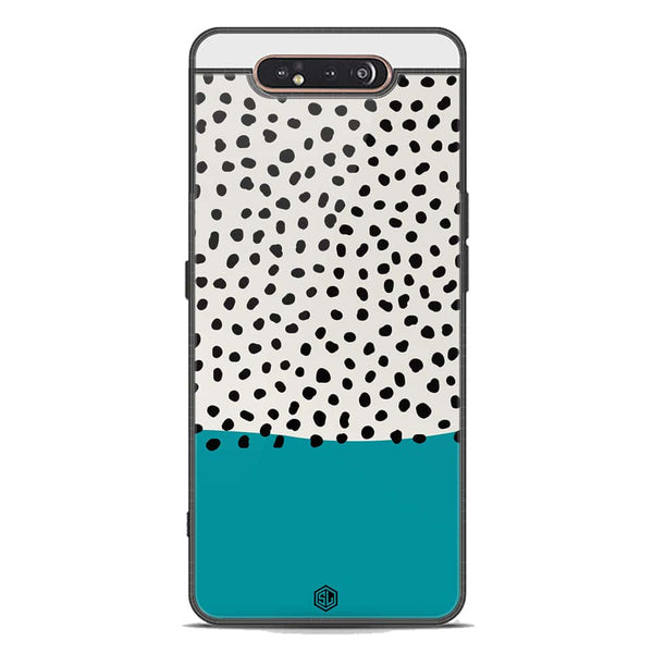 Polka Dots Series Soft Phone Case - Premium Glass Case - Samsung Galaxy A80