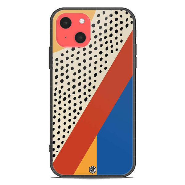 Polka Dots Series Soft Phone Case - Premium Glass Case - iPhone 13 Mini