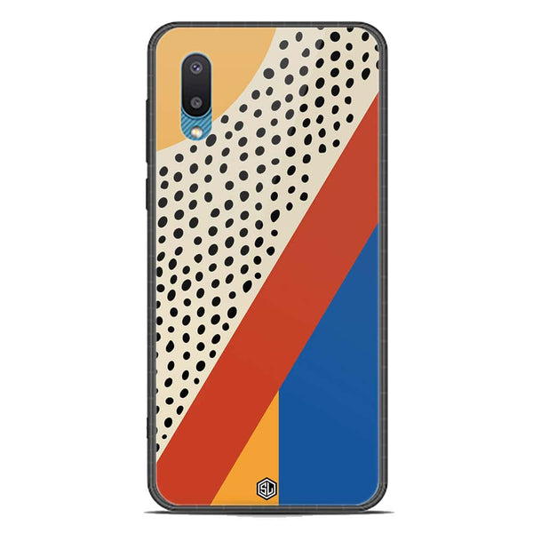 Polka Dots Series Soft Phone Case - Premium Glass Case - Samsung Galaxy A02