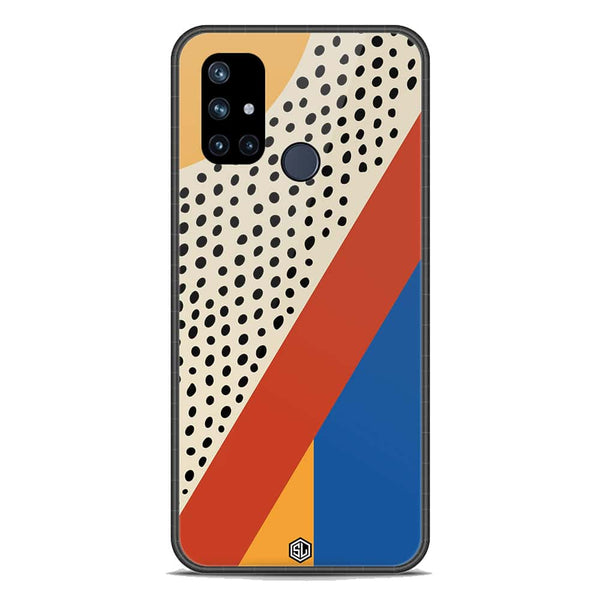 Polka Dots Series Soft Phone Case - Premium Glass Case - OnePlus Nord N10 5G