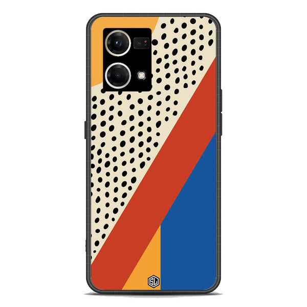 Polka Dots Series Soft Phone Case - Premium Glass Case - Oppo Reno 7 4G