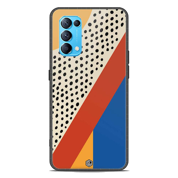 Polka Dots Series Soft Phone Case - Premium Glass Case - Oppo Reno 5 4G