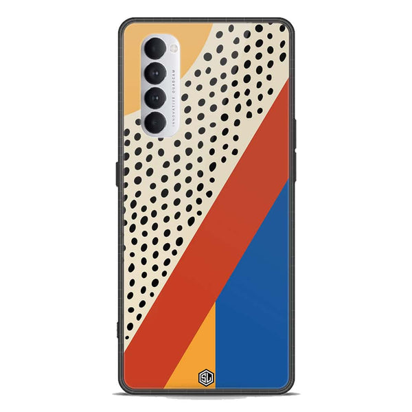 Polka Dots Series Soft Phone Case - Premium Glass Case - Oppo Reno 4 Pro 5G