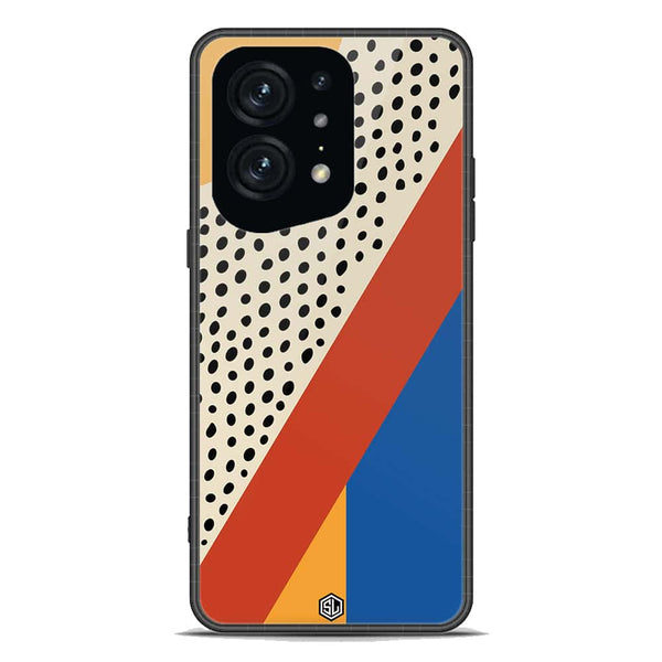 Polka Dots Series Soft Phone Case - Premium Glass Case - Oppo Find X5 Pro