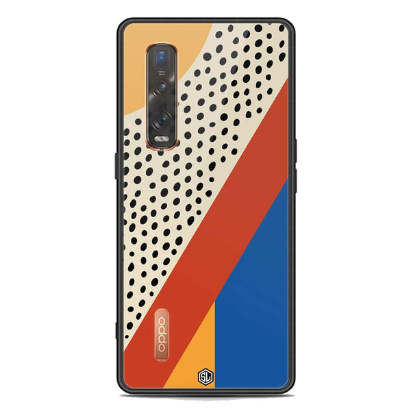 Polka Dots Series Soft Phone Case - Premium Glass Case - Oppo Find X2 Pro