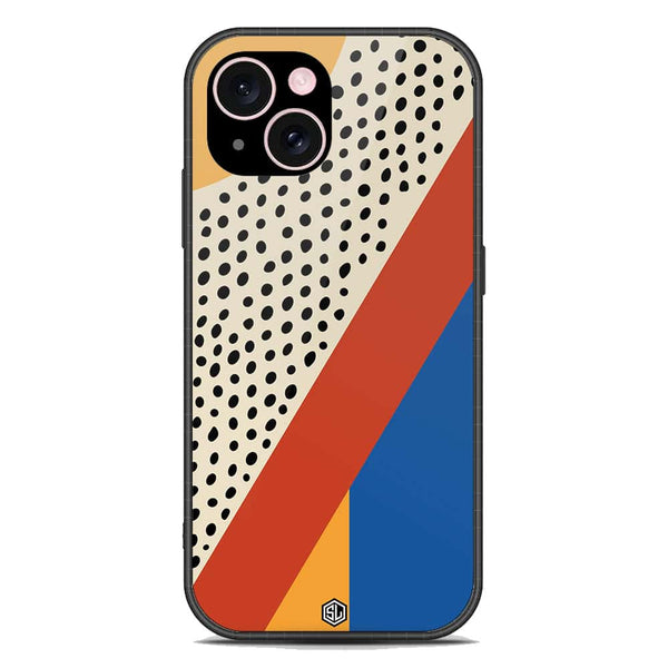 Polka Dots Series Soft Phone Case - Premium Glass Case - iPhone 15 Plus