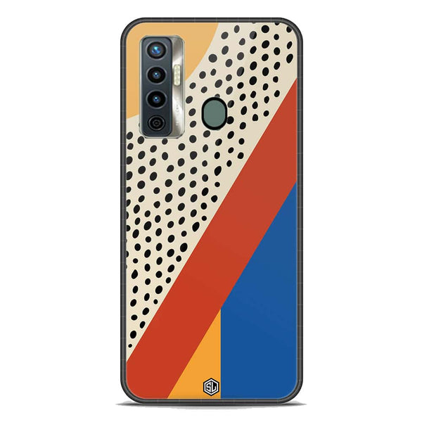 Polka Dots Series Soft Phone Case - Premium Glass Case - Tecno Camon 17