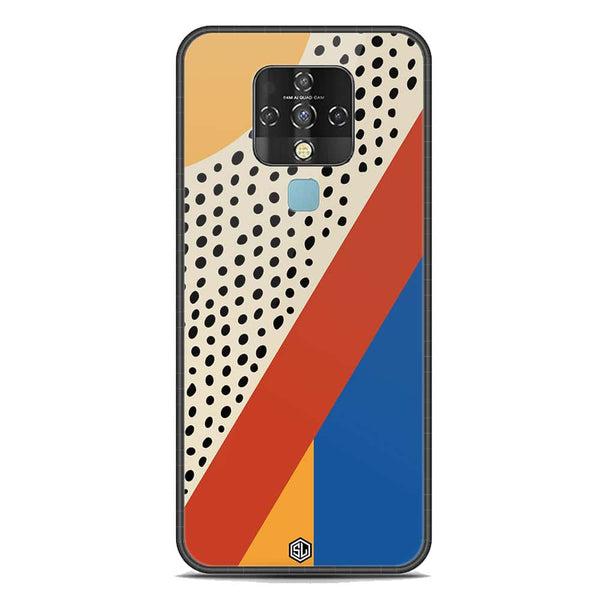Polka Dots Series Soft Phone Case - Premium Glass Case - Tecno Camon 16