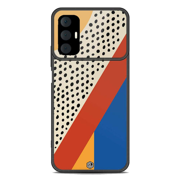 Polka Dots Series Soft Phone Case - Premium Glass Case - Tecno Spark 8 Pro