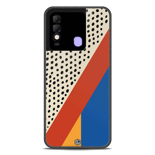 Polka Dots Series Soft Phone Case - Premium Glass Case - Tecno Spark 8