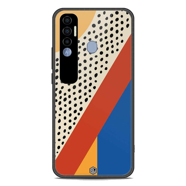 Polka Dots Series Soft Phone Case - Premium Glass Case - Tecno Spark 7 Pro
