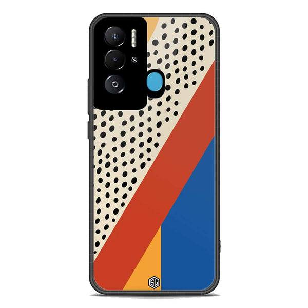 Polka Dots Series Soft Phone Case - Premium Glass Case - Tecno Pova Neo