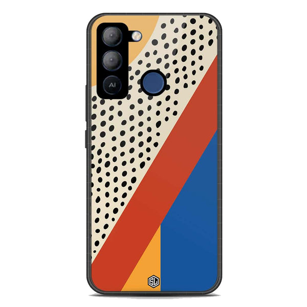 Polka Dots Series Soft Phone Case - Premium Glass Case - Tecno Pop 5 LTE